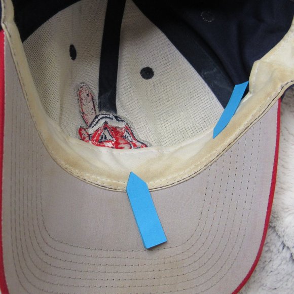CLEVELAND INDIANS Vintage Team MLB ‘Chief Wahoo’ Adjustable Adult Men Cap Hat G - Picture 13 of 14